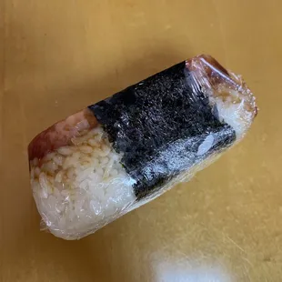 Spam musubi is a must