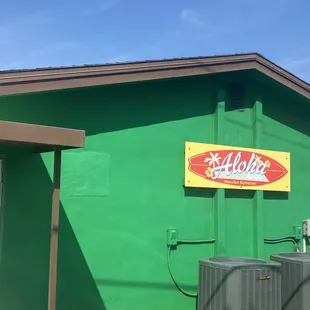 Restaurant view from parking lot