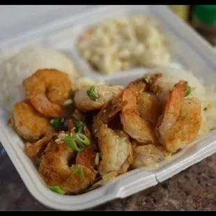 Garlic shrimp