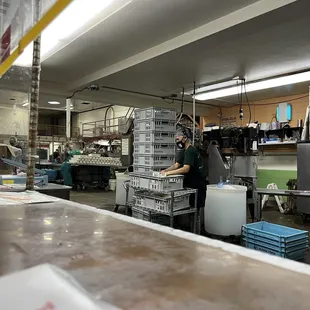 Cool factory! Everything you're getting is pretty much fresh off the line.