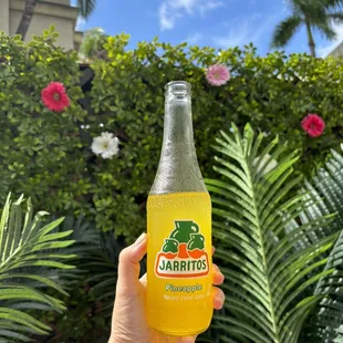 Pineapple Jarritos soda