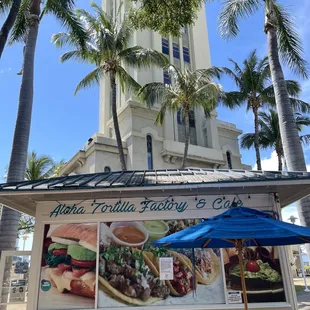 Back. Next to Aloha Tower.
