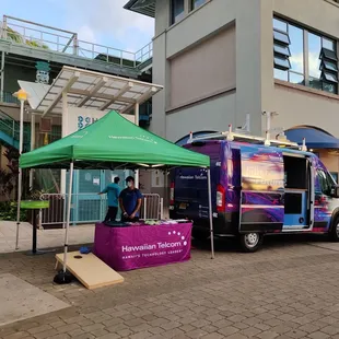 Hawaiian TelCom... Thanks for the four tickets!