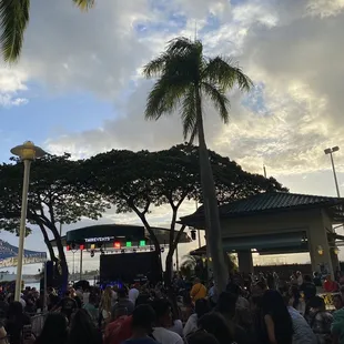 Standing room only for 5 hours, on hard ground? Not a fan even if I was 23 again