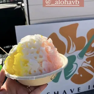 Aloha VB shaved ice is 20/10.My favorite combo is pineapple, coconut &amp; guava. So light &amp; refreshing.The best in town! So Ono and so Aloha!