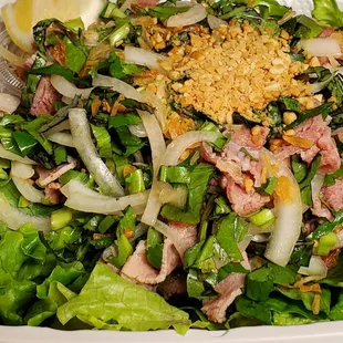 Lemon Beef Salad