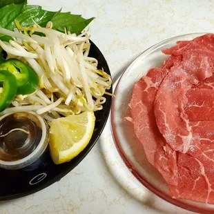 Items included in the combination pho