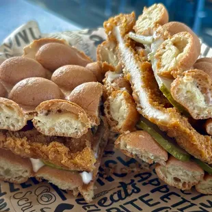 Southern chicken sandwich