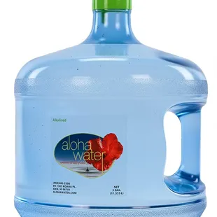 BPA Free? Really? Absolutely! Aloha Water offers Aloha Plus Alkaline water in a 3gal BPA Free bottle. 8.2pH (-/+.2)