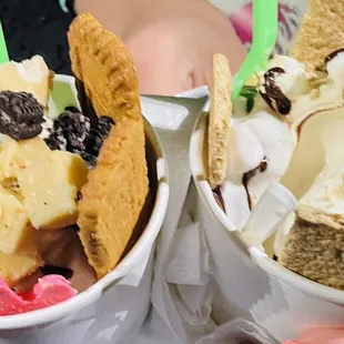 Cookie monster and smores