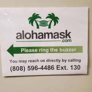 Call or ring the buzzer for assistance