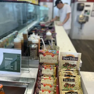 sushi and sashimi, interior