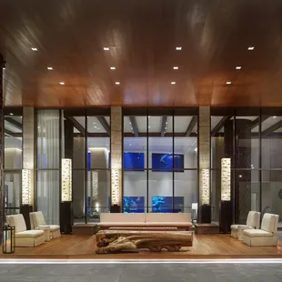 Arrival Experience with Oceanarium View