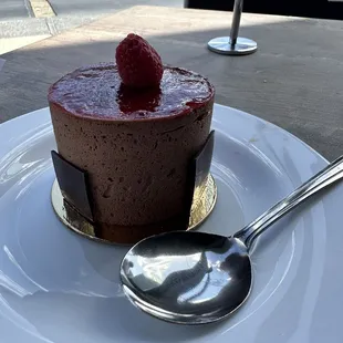 Rasp Choc Mousse - Ind