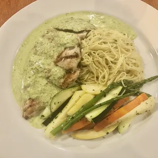 Lemon Basil Grilled Chicken