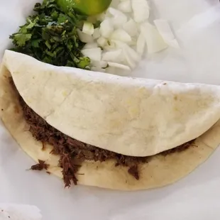 Barbacoa taco