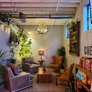 Another of our cozy lounge areas