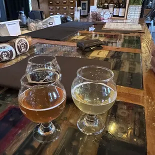 apple pie Vienna, great day for a beer, dark chocolate peanut butter stout