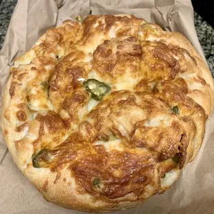 Jalapeño cheese bread