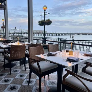 Dog-friendly patio w/ waterfront views!