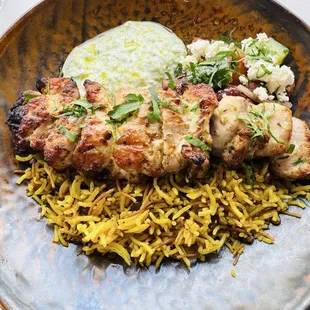 Ladolemono Chicken Plate