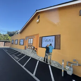 Outside mural