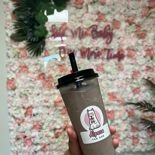 Cookies and cream smoothie