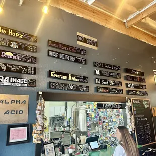 Alpha Acid Brewing Menu 2/15/24