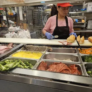 interior, salads