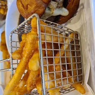 Atomic Mushrooms Burger