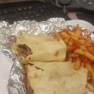 Gyro on tortilla wrap?