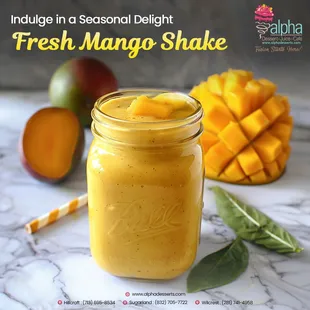 At Alpha Dessert Juice Cafe, we&apos;re celebrating the king of fruits with a shake that&apos;s fit for royalty.