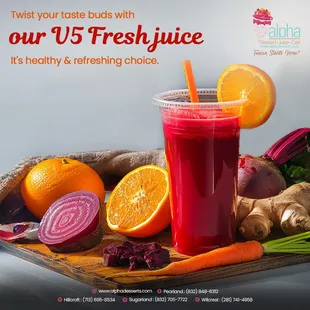 V5 Fresh Juice