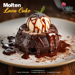 molten lava cake