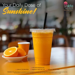! 
Experience the vitality of our Orange Juice, a Vitamin C powerhouse.