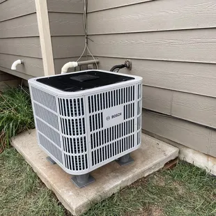 BOSCH 18 SEER HEAT PUMP INSTALL