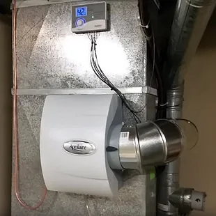 APRILAIRE HUMIDIFIER INSTALLATION