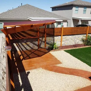 Fan Style Pergola