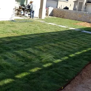 Finished Natural Overseeded Bermuda