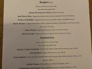 Annie's Burgers & Fries