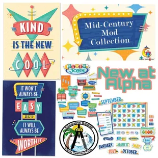 Need some Back 2 School inspiration? Check out the Mid-Century Mod Collection!