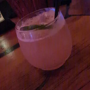 Seasonal raspberry whiskey sour