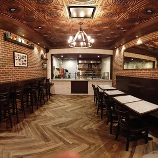 Interior of the store