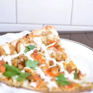 Buffalo chicken slice