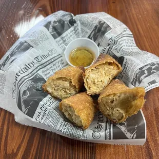 Boudin Eggrolls