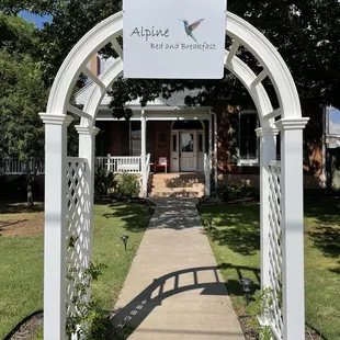 Front entrance