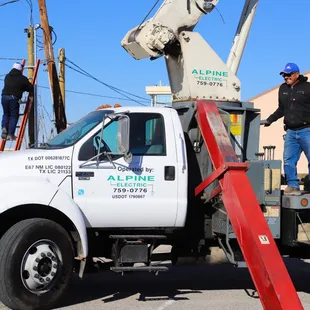 Crane services for commercial and residential customers.