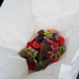 $7 worth of candy