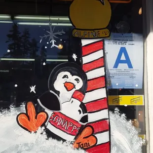 A bottle of Schnapps will keep you warm on the slopes.