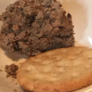 Complimentary pre-dinner pate